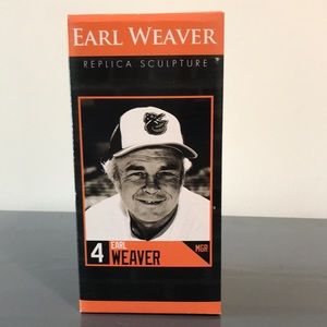 Earl Weaver Baltimore Orioles Replica Sculpture